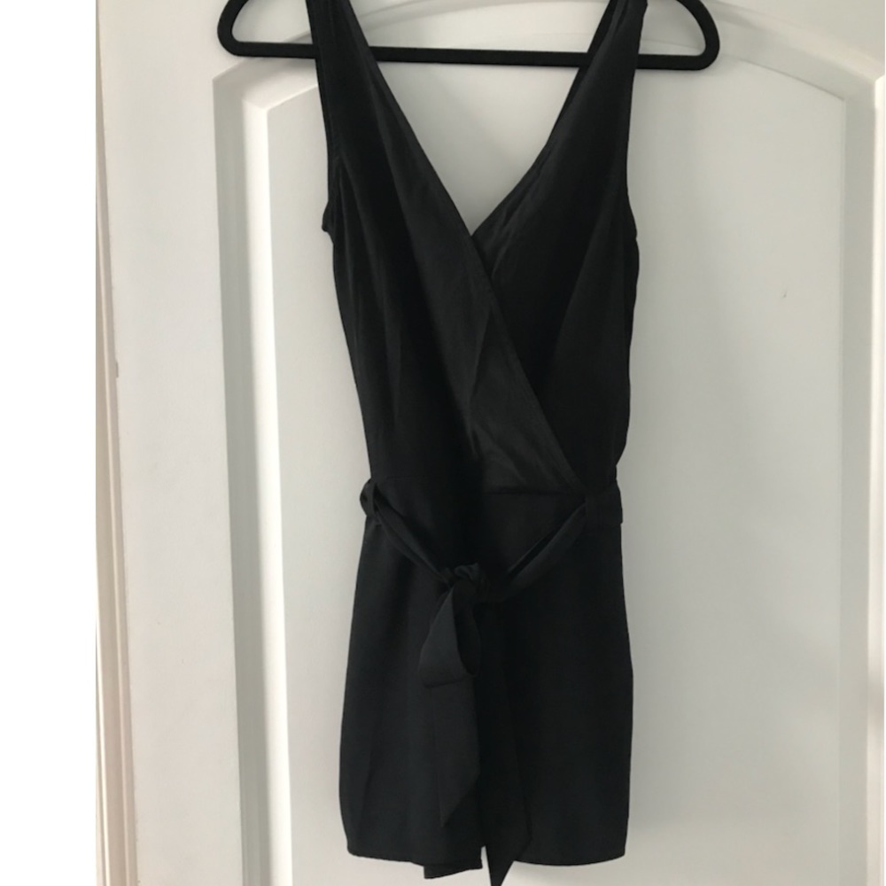 Black Guess Romper NWOT